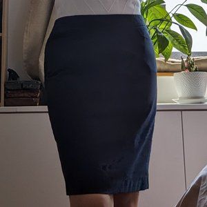 navy blue pencil skirt 4